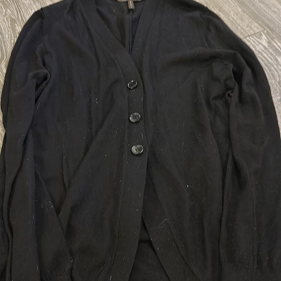 EUC BCBG Black Cardigan Size Small - Picture 3 of 7